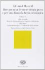 Idee per una fenomenologia pura e per una filosofia fenomenologica vol.2