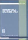 Diritto di famiglia per le scienze sociali