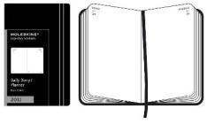 Moleskine 12 mesi -- Daily Diary -- Extra Small -- Copertina rigida Nera 2011