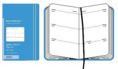 Moleskine 12 mesi -- Weekly Diary -- Extra Small -- Copertina rigida Turchese 2011