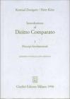 Introduzione al diritto comparato vol.1
