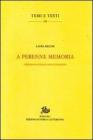A perenne memoria. L'epigrafia italiana nell'Ottocento