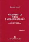 Argomenti di igiene e medicina sociale per la Facolt� di scienze della formazione
