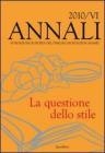 Annali della Fondazione Europea del Disegno (Fondation Adami) (2010) vol.6