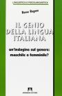 Il genio della lingua italiana. Un'indagine sul genere maschile o femminile?
