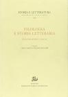 Filologia e storia letteraria. Studi per Roberto Tissoni