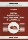 Sistemi manageriali di programmazione e controllo