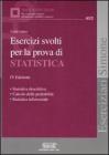 Esercizi svolti per la prova di statistica
