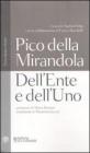 Dell'ente e dell'uno. Testo latino a fronte