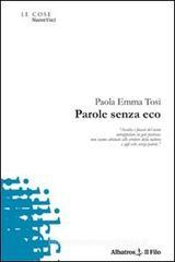 Parole senza eco Parole senza eco