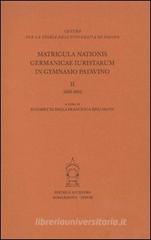 Matricula nationis germanicae 1605-1801