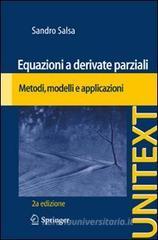 Equazioni a derivate parziali. Metodi, modelli e applicazioni Equazioni a derivate parziali. Metodi, modelli e applicazioni