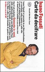 Carte da decifrare. Concerto in versi. Con CD audio Carte da decifrare. Concerto in versi. Con CD audio