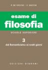 Esame di filosofia. Per le Scuole superiori vol.3