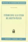 Introduzione allo studio del diritto privato