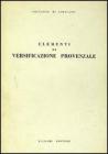 Elementi di versificazione provenzale