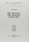 Del dialogo, del silenzio e di altro